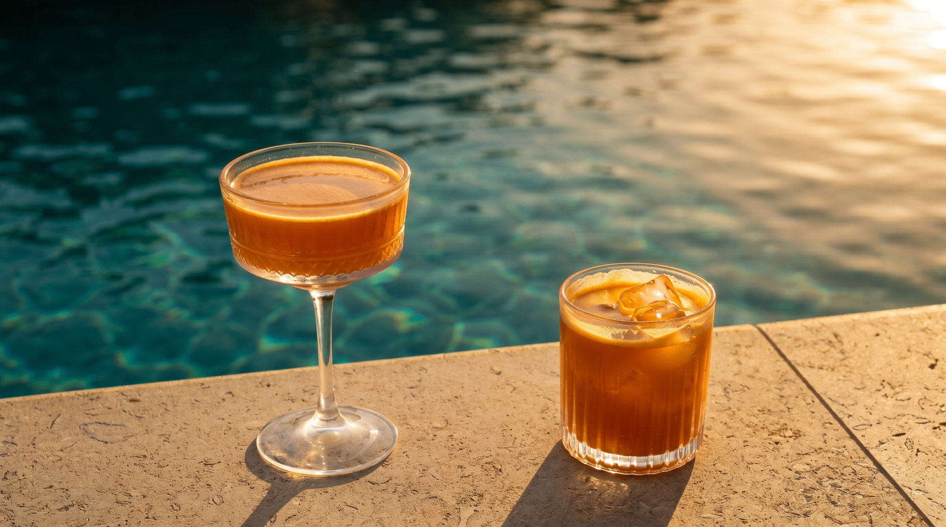 Pool bar and drinks